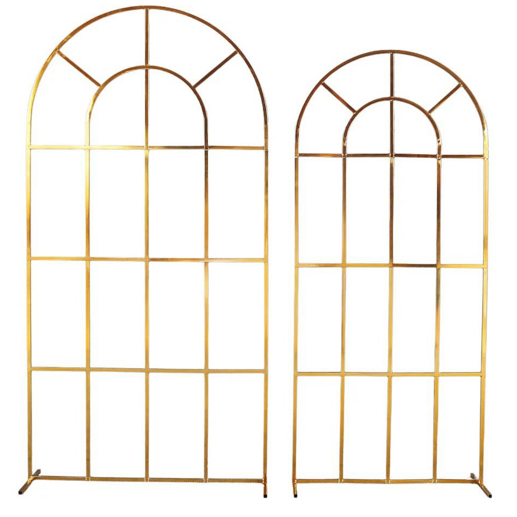 Golden Window Panel