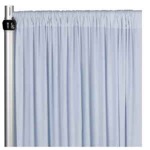 Dusty Blue Drapery Panel