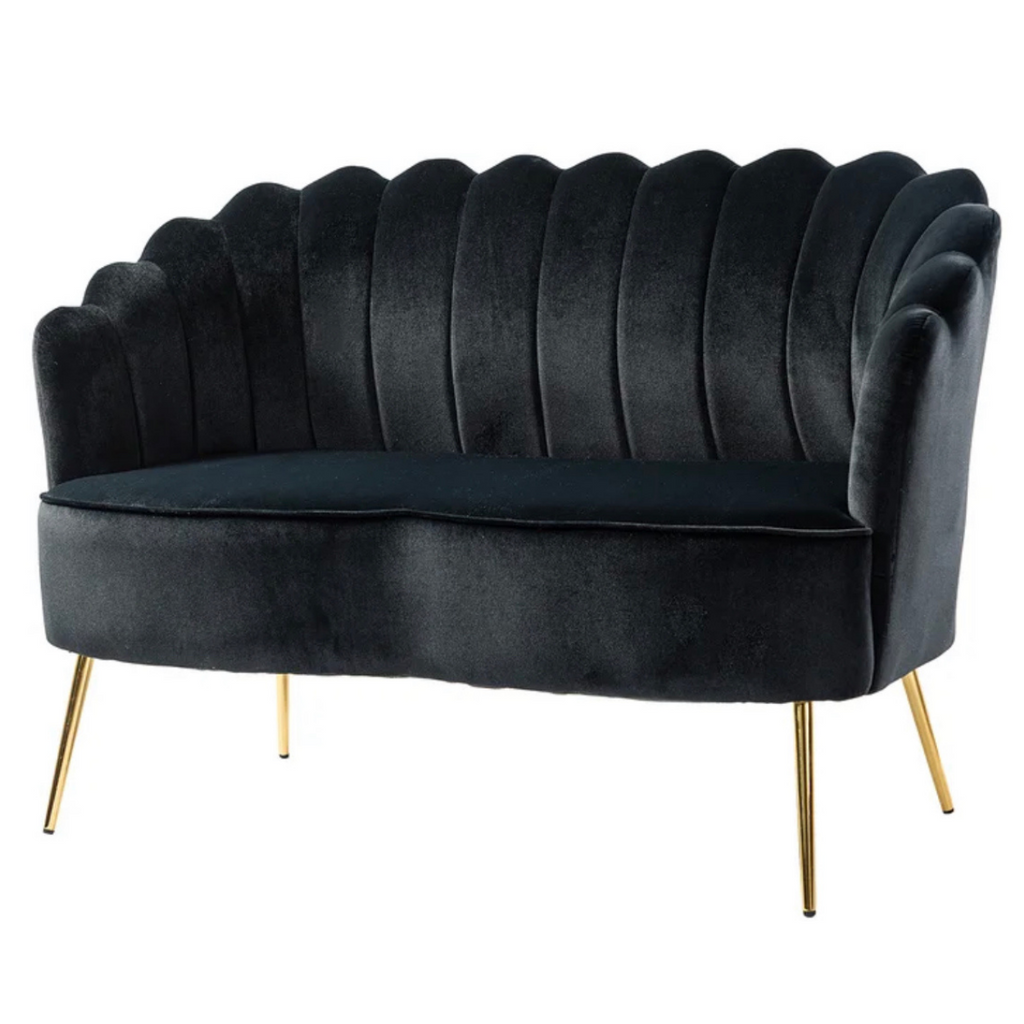 Black Onyx Loveseat