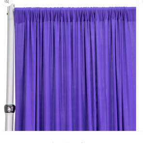 Purple Drapery Panel