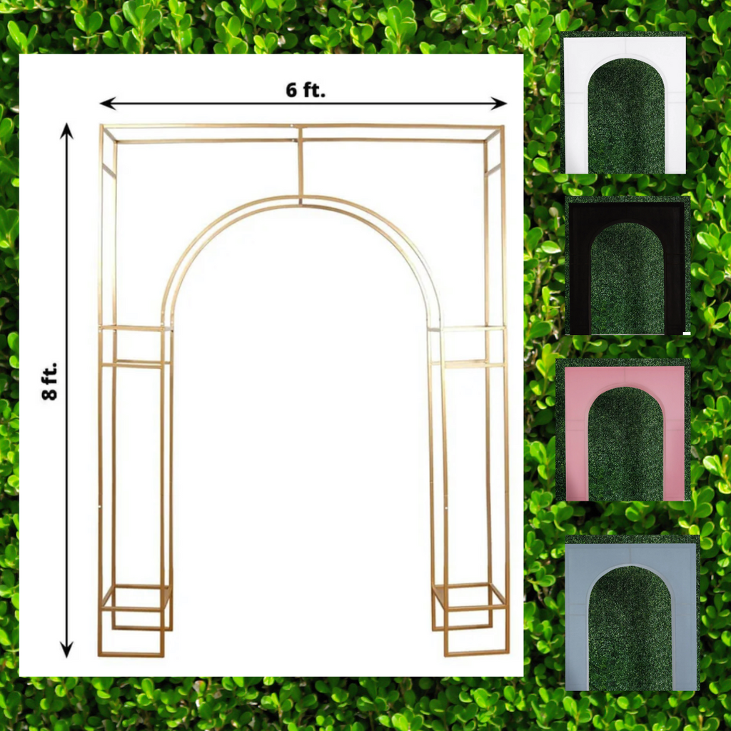 6’ x 8’ Metal Arch