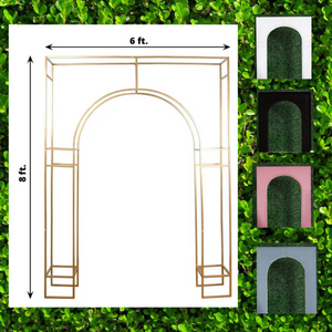 6’ x 8’ Metal Arch