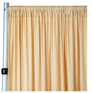 Champagne Drapery Panel