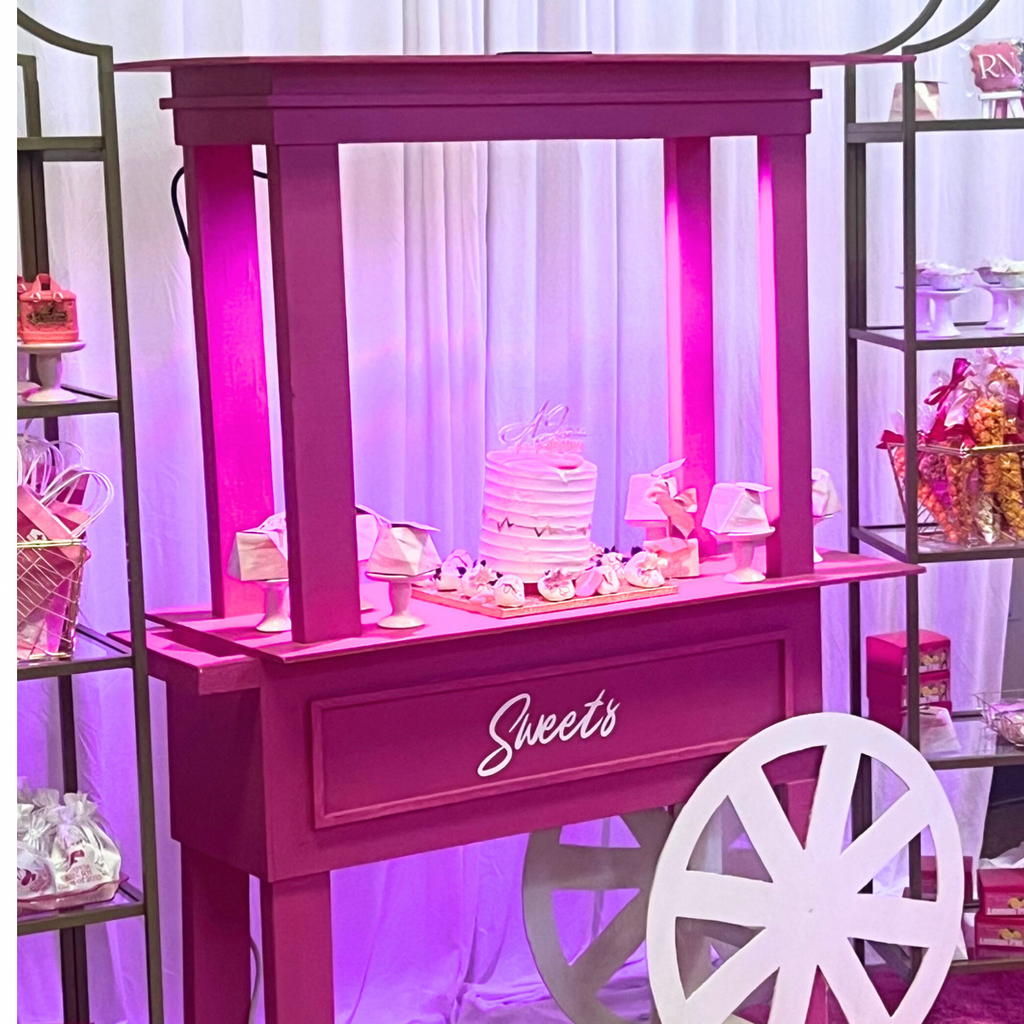 Pink Candy Cart