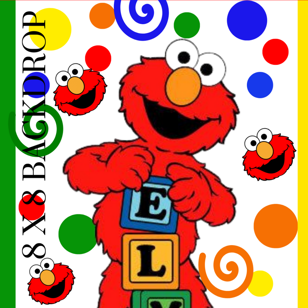 Elmo Backdrop