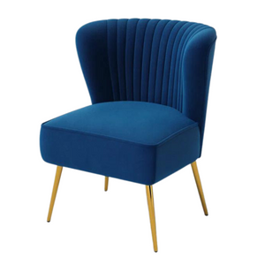 Jay luxe Accent Chair (Blue)