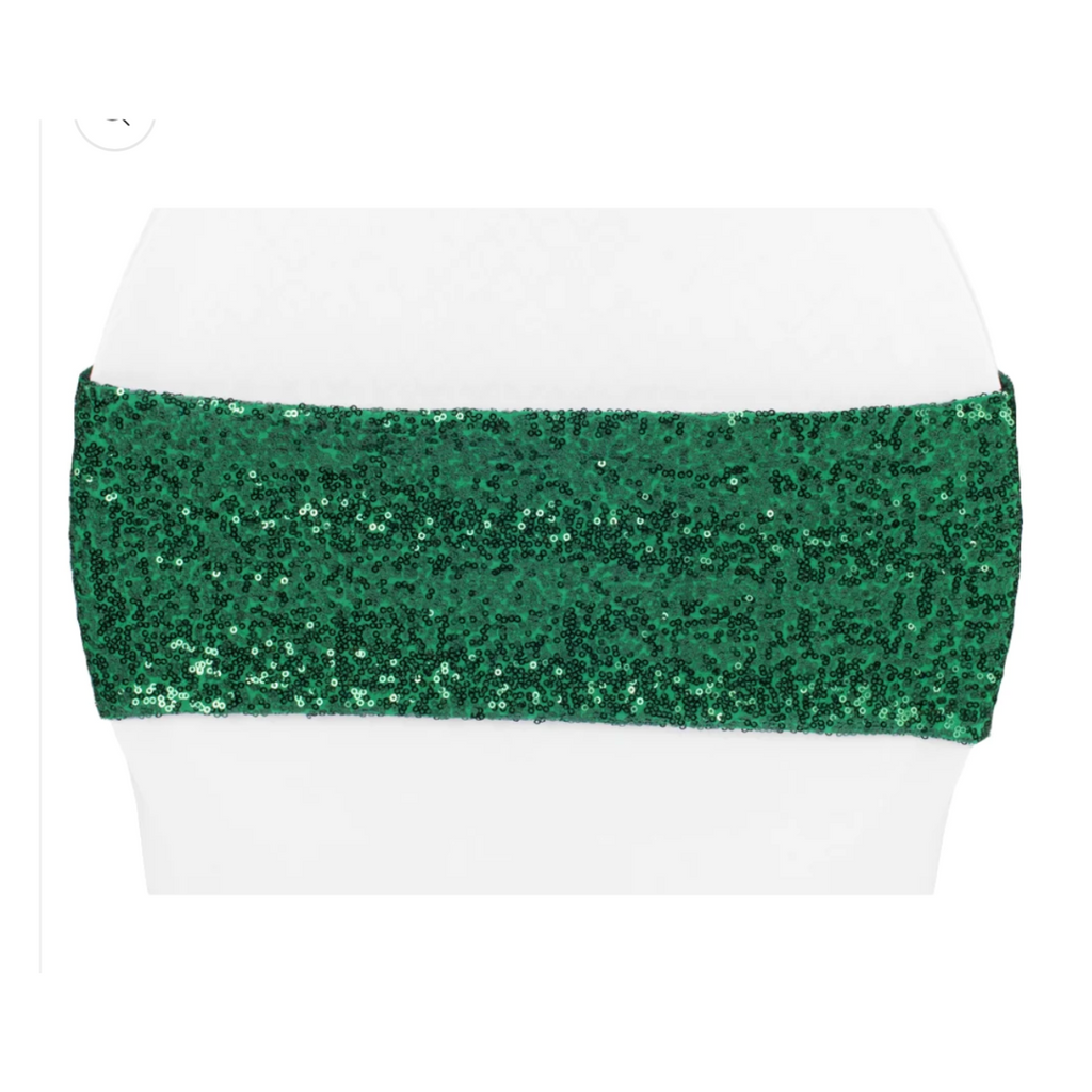 Green(Emerald) Sequin Band