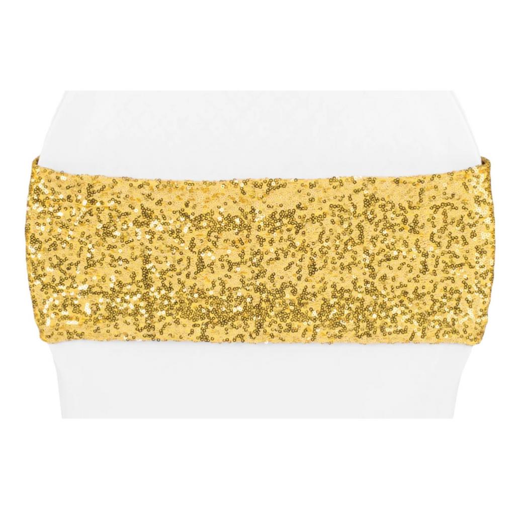 Gold Sequin Band