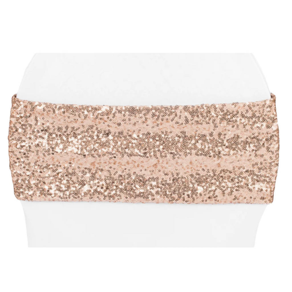 Rosegold Sequin Band