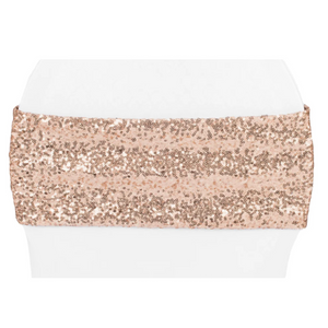 Rosegold Sequin Band