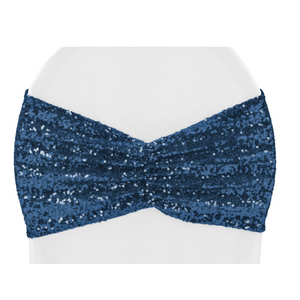 Blue (Navy) Sequin Band