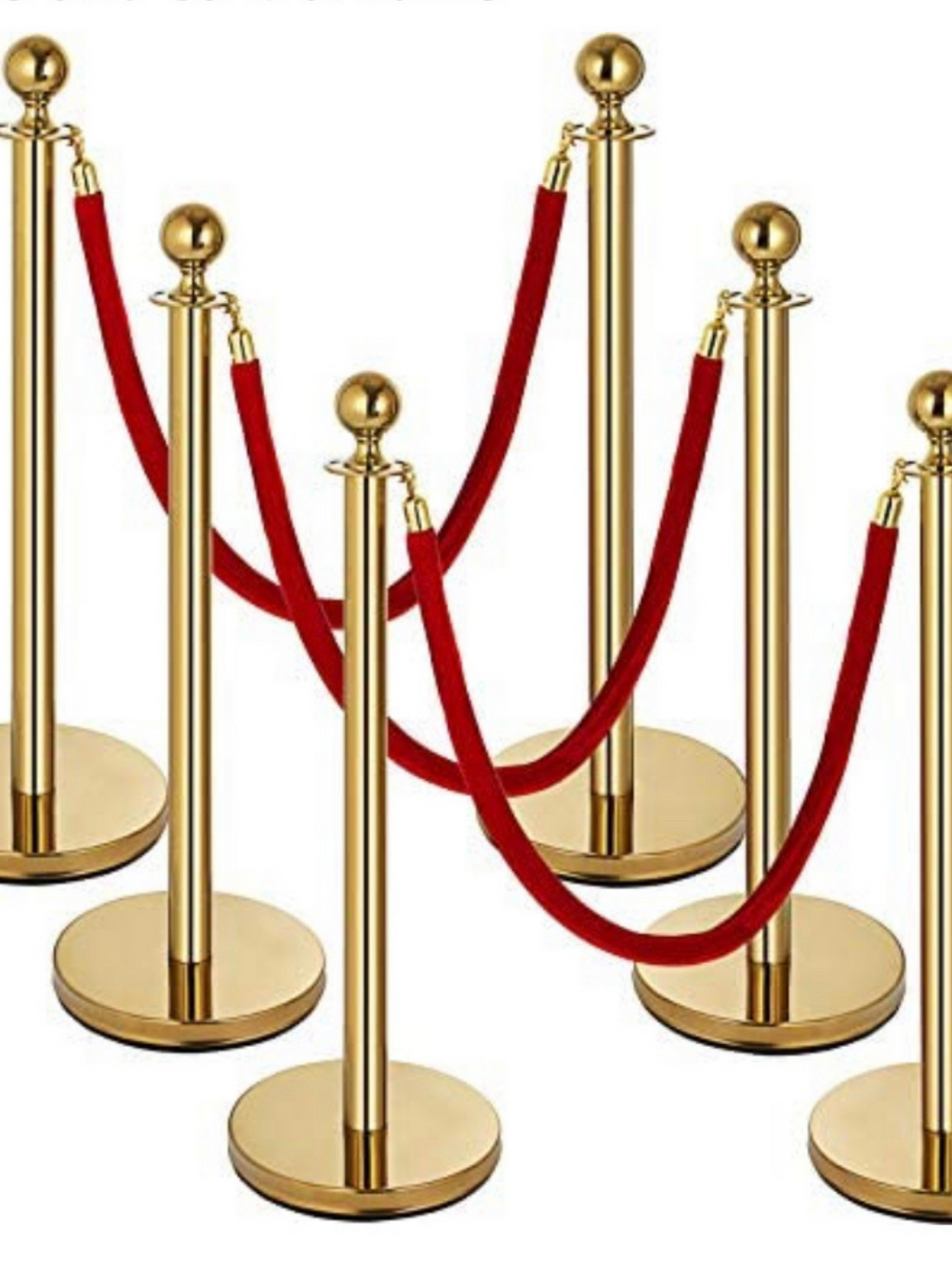 Gold Stanchion