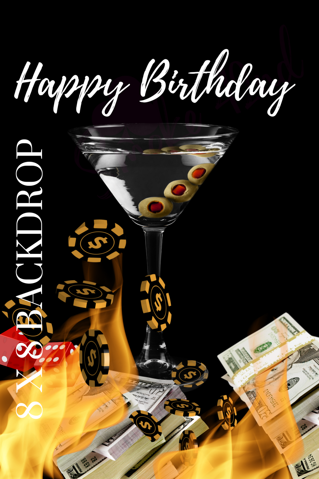 Happy Birthday Backdrop