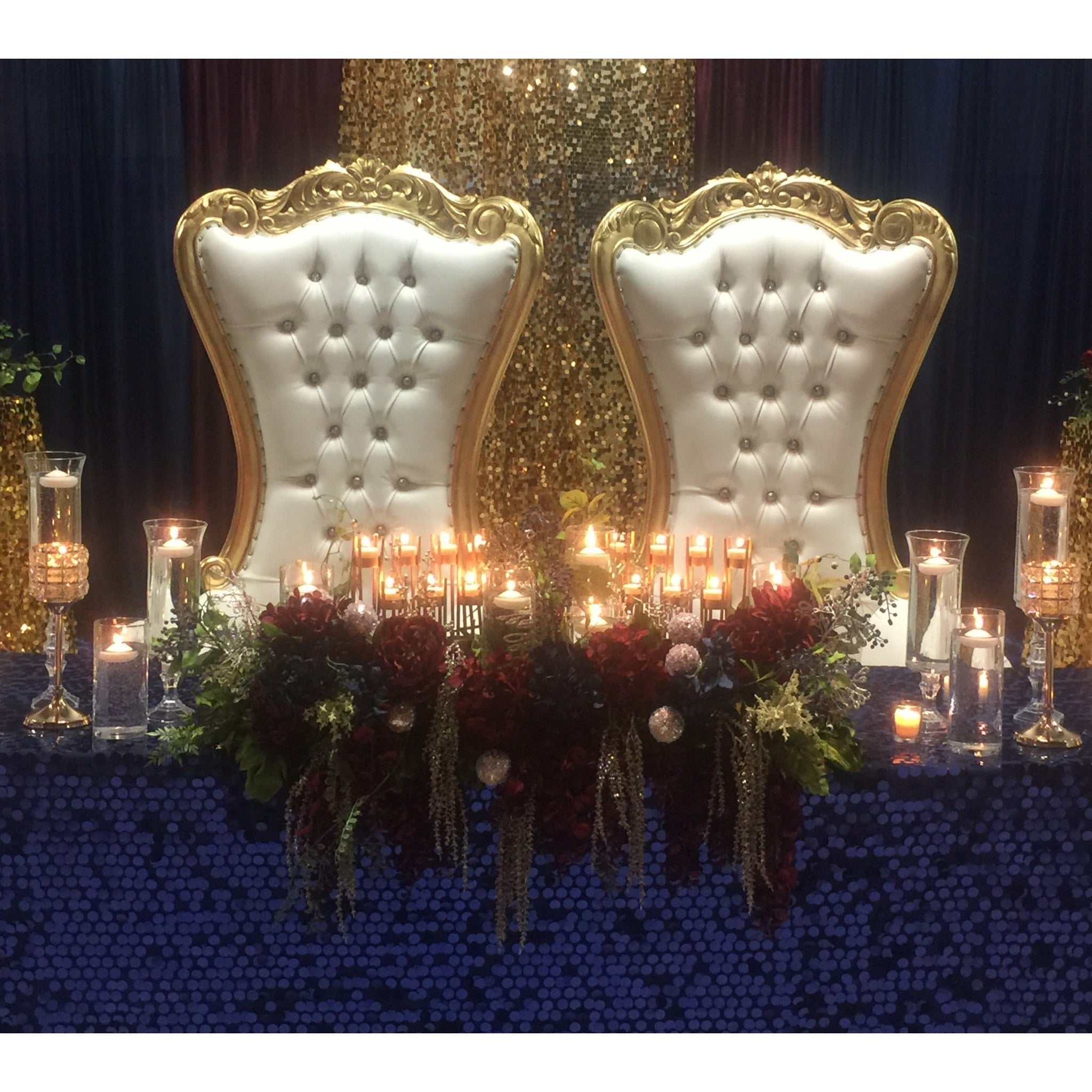 White & Gold Throne