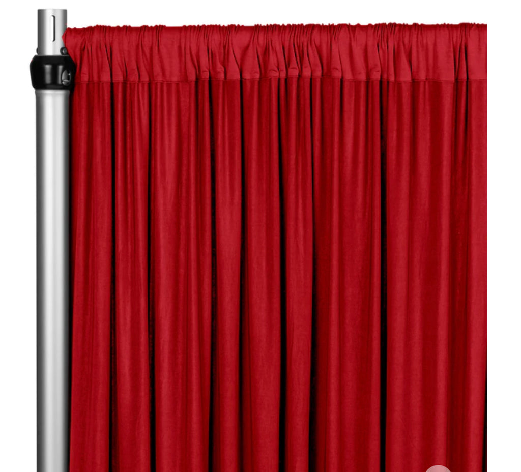 Red Drapery Panel