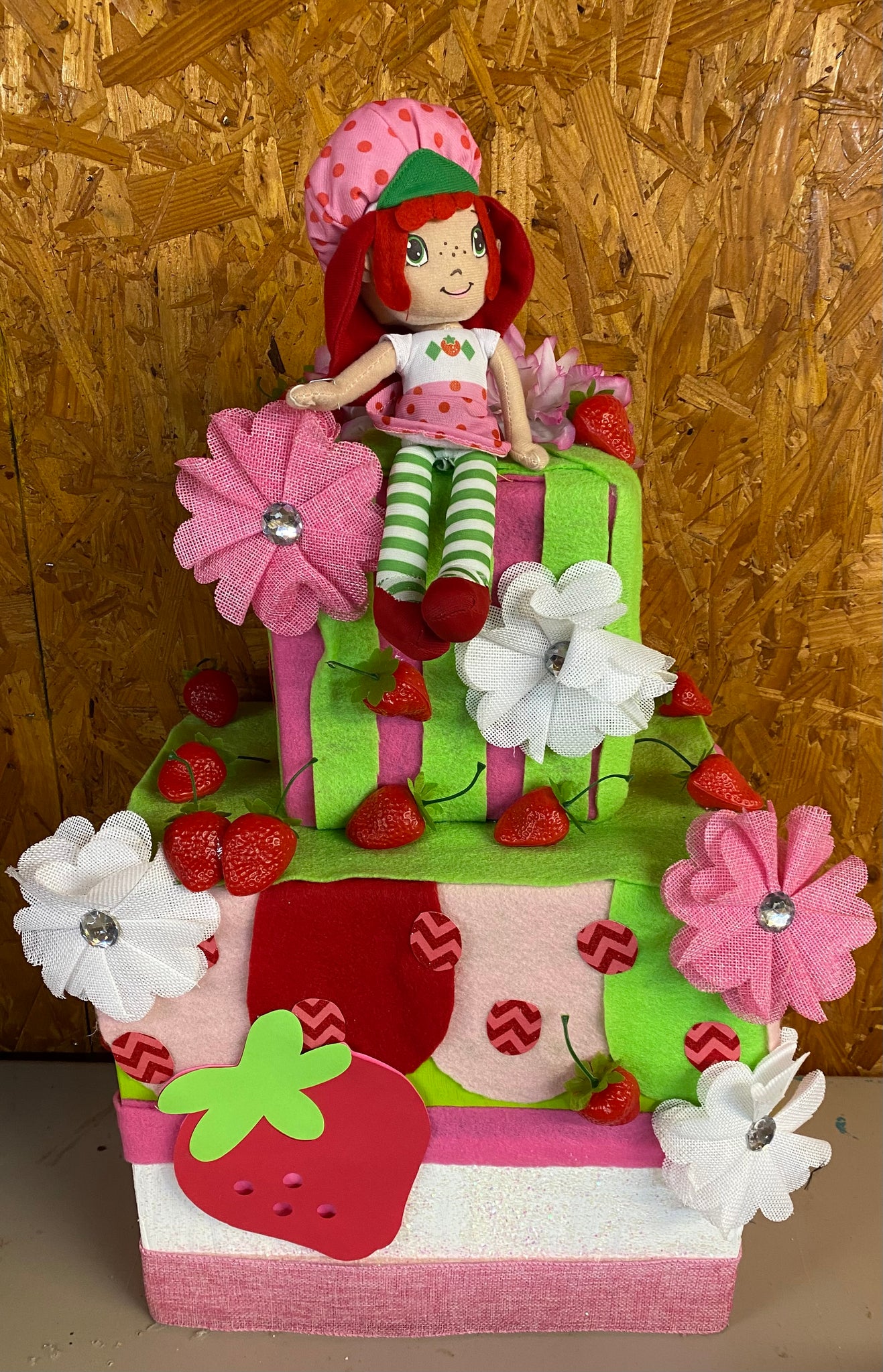 Strawberry Shortcakes Props