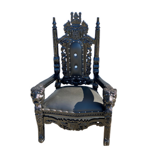 Black Kiddie Throne