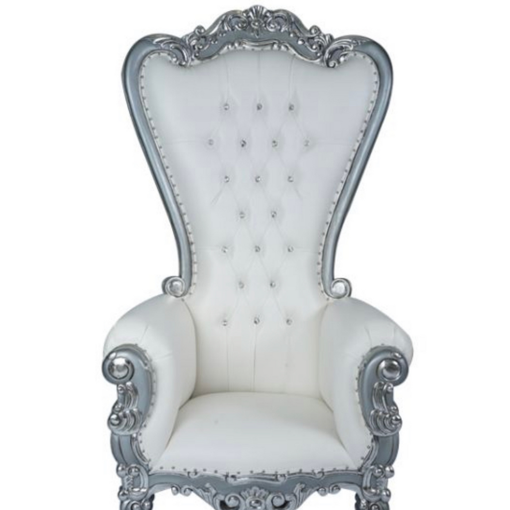 White & Silver Throne