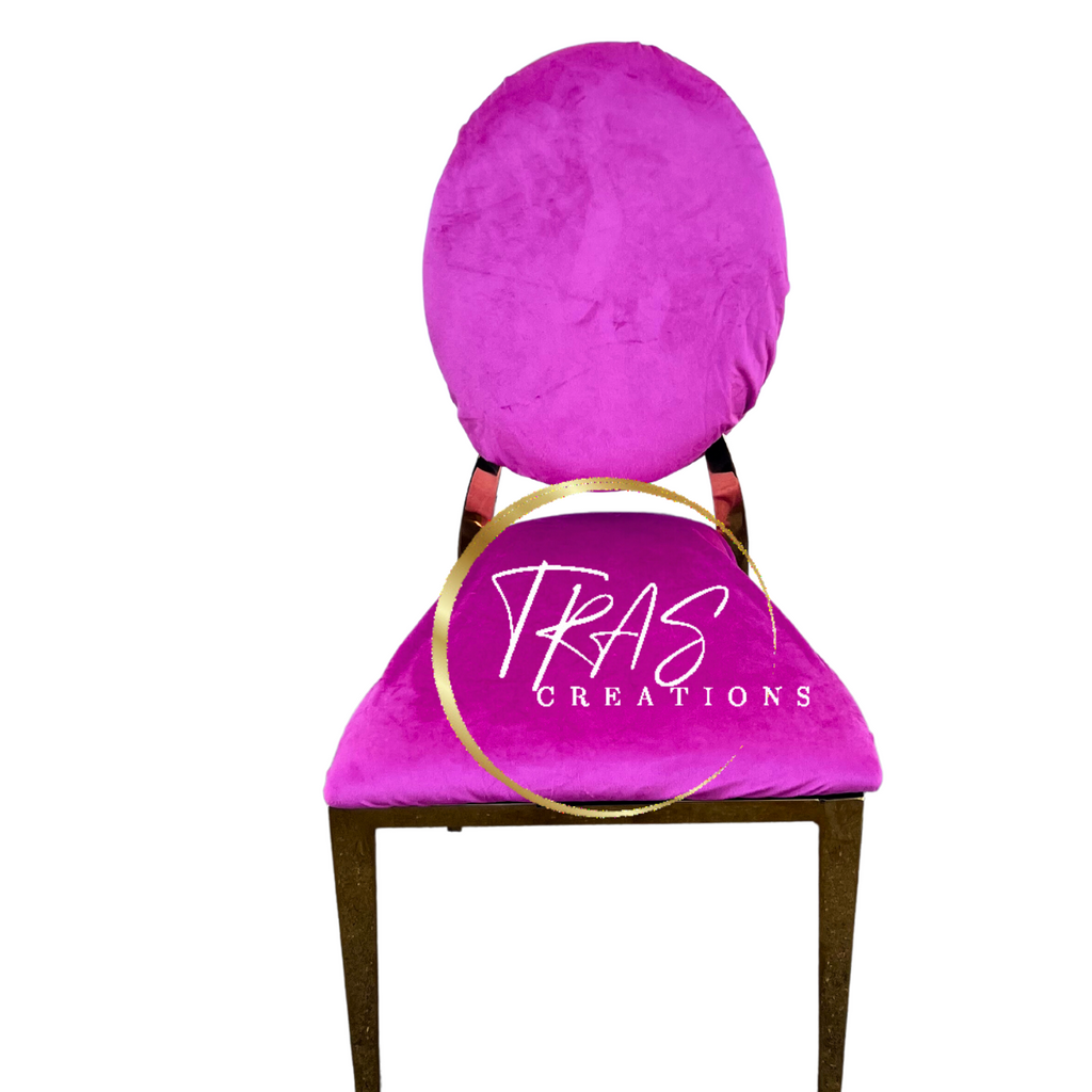 Fuchsia Jay luxe Chair