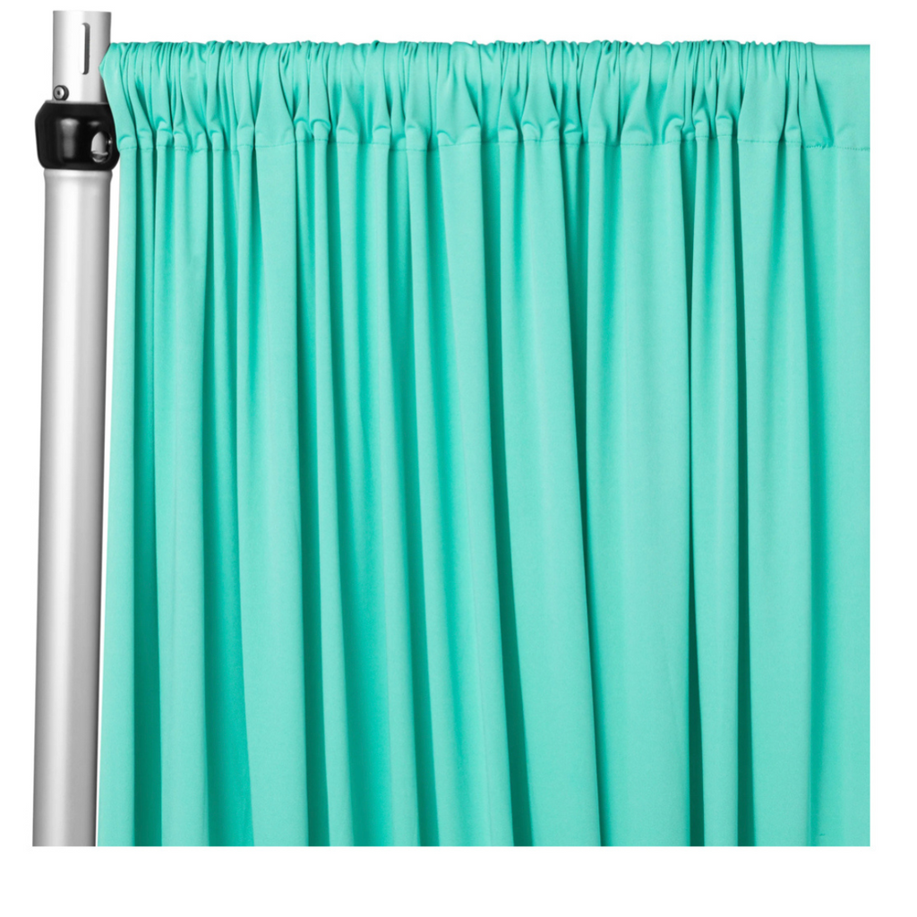 Turquoise Drapery Panel