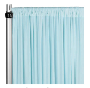 Light Blue Drapery Panel