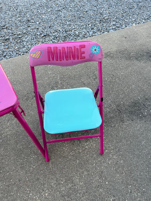 Minnie Mouse Table Set